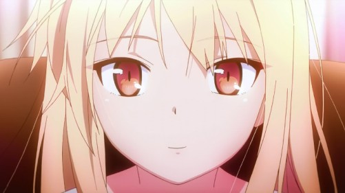 Image of Mashiro smiling softly